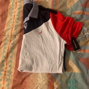 Nautica large cotton shirt. Brand new never worn